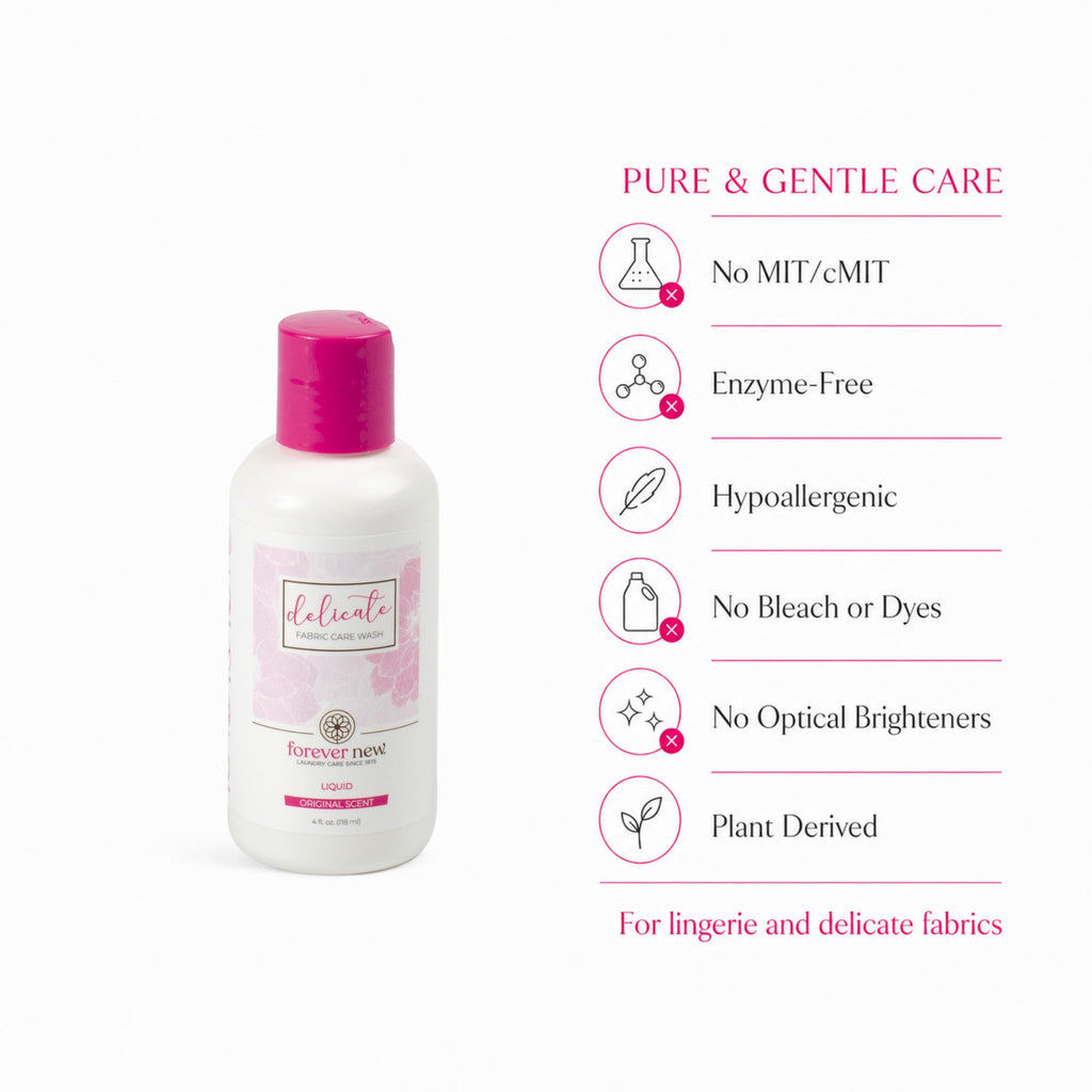 Delicate Laundry Detergent Liquid, Original Scented, 4oz