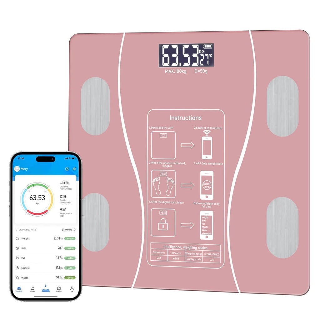 Intelligent Body Fat Scale, a Simple and Practical Digital Scale That can be Connected to a Mobile Digital Bathroom