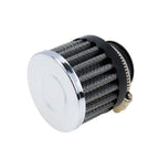 AUTUT 25mm Inlet Air Filter Replacement Cylindrical Intake Mesh Filter
