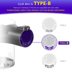 V6 Dust Bin Replacement Compatible with Dyson V6 Vacuums, Type B Interface