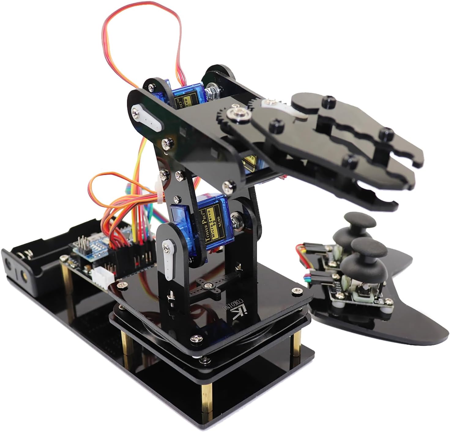 Robot Arm for Arduino, Smart Robot Building Kit That can Memorize and Repeat Movements for Beginners/Teens/Adults to