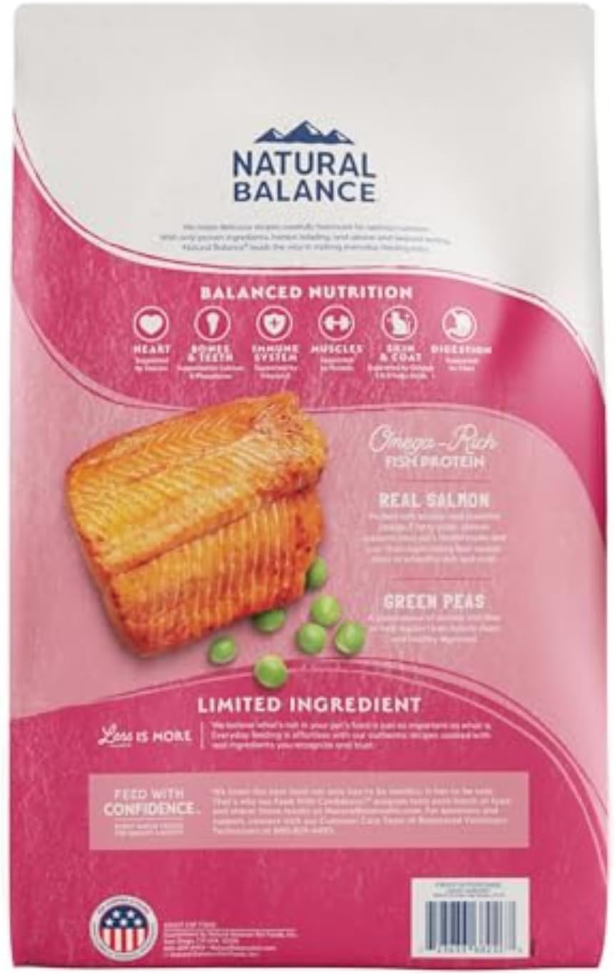 Limited Ingredient Cat Food, Salmon & Green Pea, 10 lb