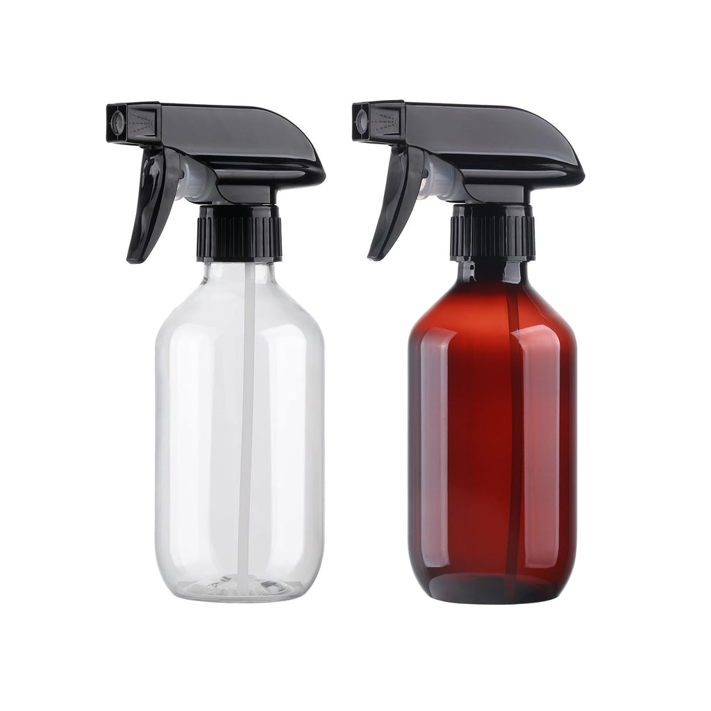 Spray Bottles 2Pack 10oz Fine Mist Empty Squirt Bottle for Cleaning