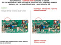 290D1990G202 CKD90G202X compatible with GE Washer Main Control Board fits old number 290D1990G202