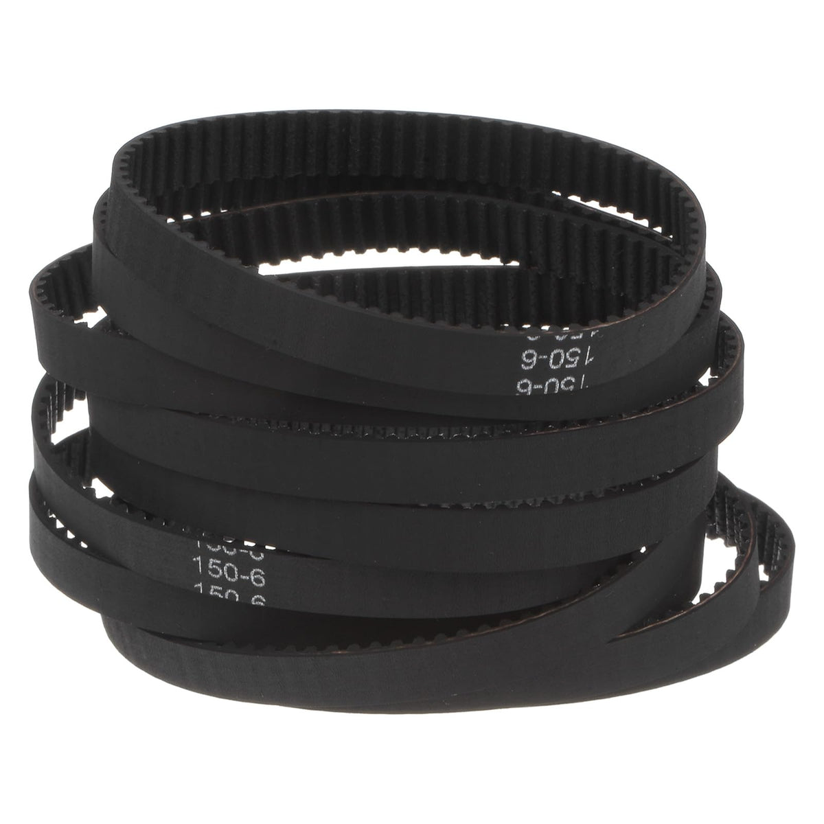 uxcell 10pcs 2GT Timing Belt Closed Loop Rubber Belts 150-2GT-6, 6mm Width x 150mm Length, 3D Printer Timing Belt