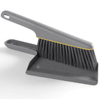 Small Broom and Dustpan Set, Hand Mini Dust-Pan and Brush,1 Pcs Gray
