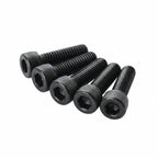 M5 x 20mm(30 Pack) Hex Socket Head Cap Screws Bolts, Black Oxide 304 Stainless Steel 18-8, Hex Drive, Bright Finish Fully Machine Thread