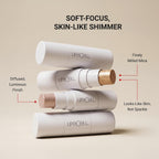 Cream Highlighter Stick, Rose - Vegan Glow, 0.25oz