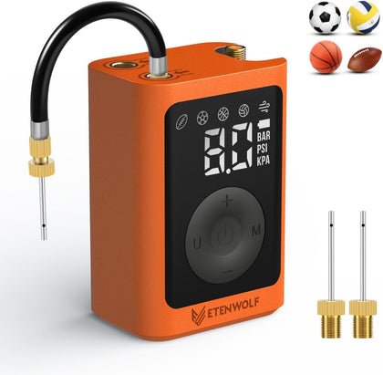 P300 Plus Ball Pump, Electric Basketball Pump Inflation Deflation | with 3200 mAh Rechargeable Battery and 2 Needles