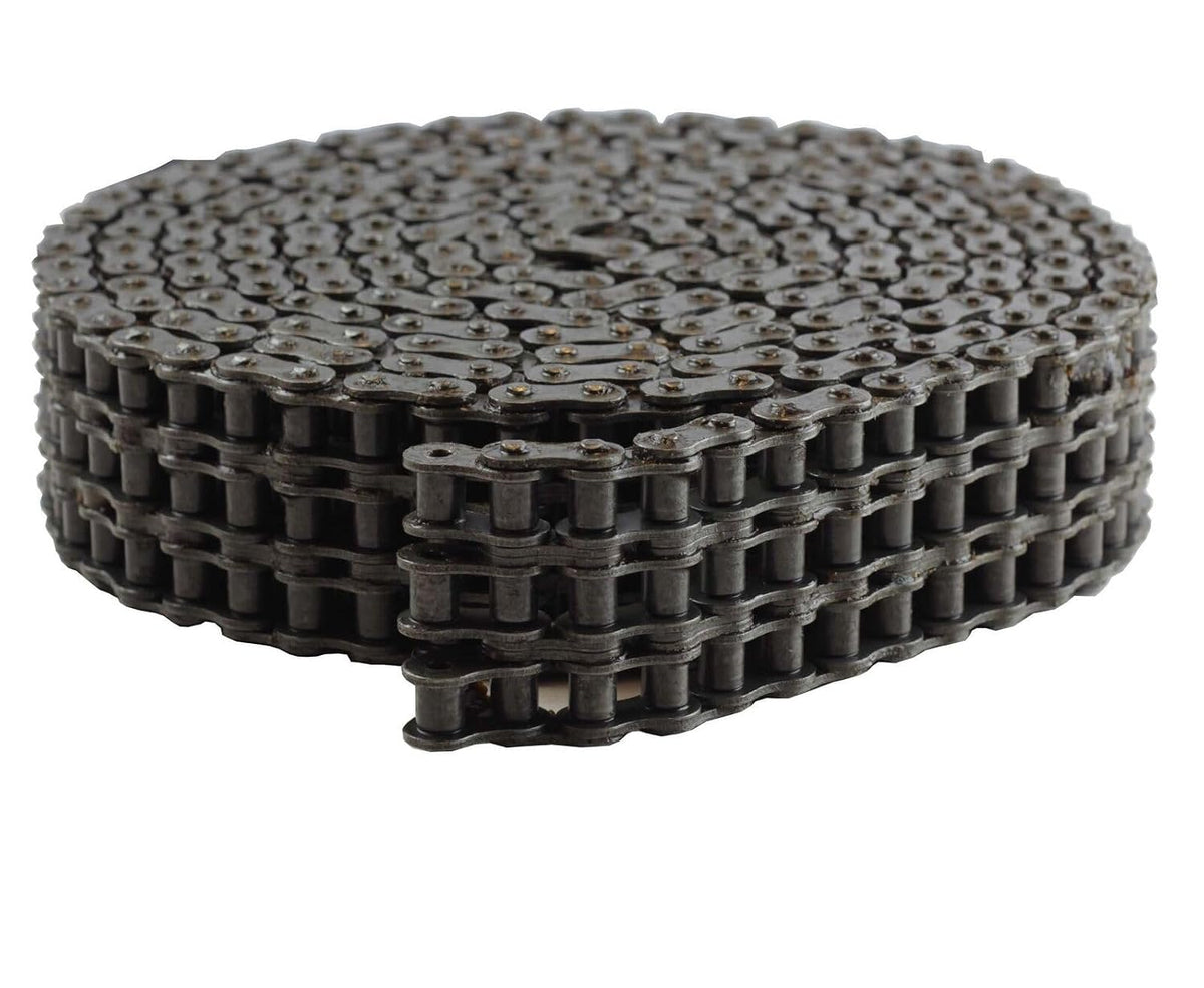 Jeremywell 80-3 Triple Strand Roller Chain 10 Feet with 1 Connecting Link