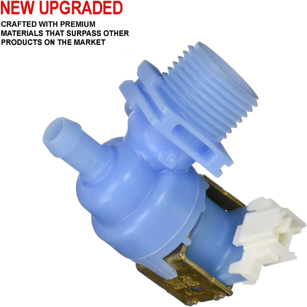 Upgraded Dishwasher Water Inlet Valve Compatible with Jenn-Air JDB9000CWB3 JDB9000CWP3 JDB9000CWS3 JDB9200CWX3 JDB8200AWS0 JDB8200AWS1 JDB8200AWS2 JDB8200AWS4 JDB3600AWX5 JDB9200CWS3 JDB9200CWX4