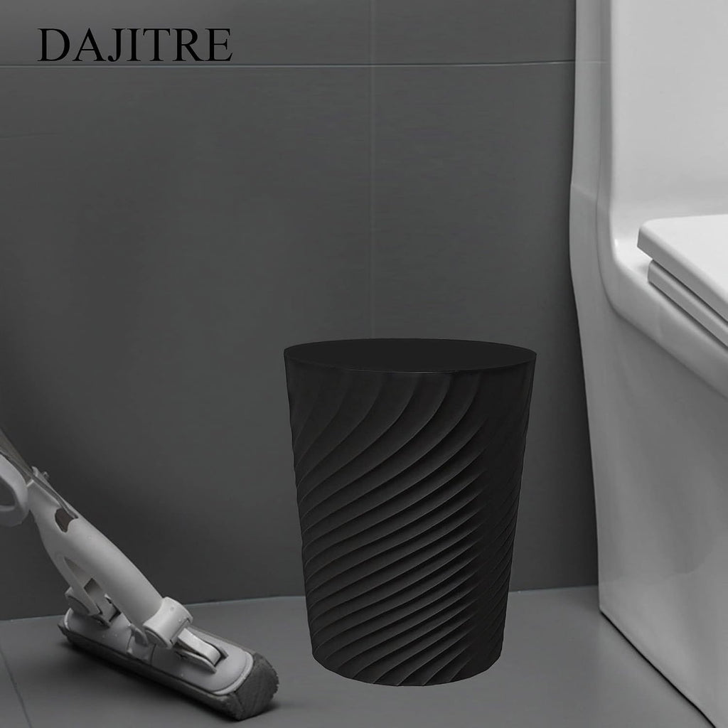 1.8 Gallon Small Trash Can Wastebasket Recycling Bin Slim Profile for Compact Spaces Bathroom, Office, Bedroom