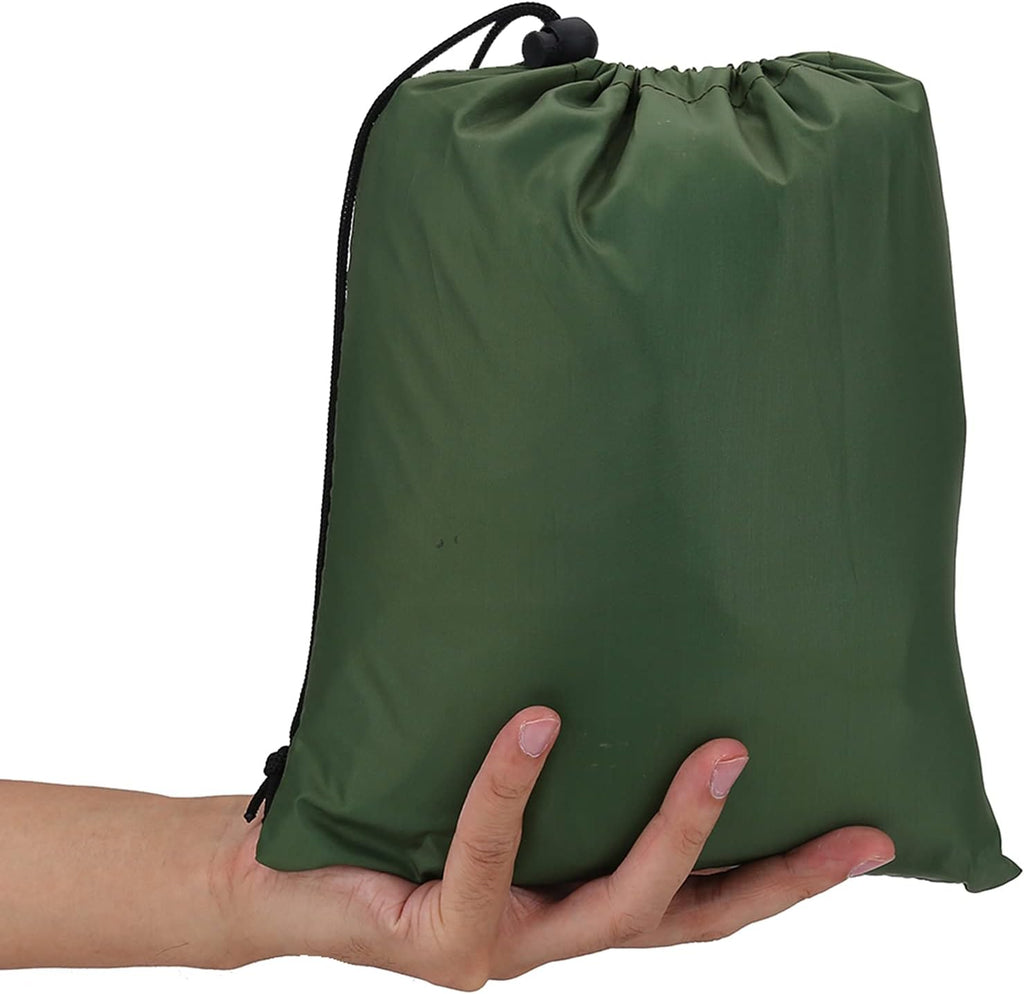 Outdoor Tent Shelter, Portable Tent Tarp, Water Proof Tents Tarp for Camping Hiking Fishing (Green)
