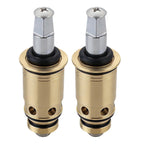 1-099XTJKABNF & 1-100XTJKABNF Quaturn Compression Cold & Hot Cartridge Kit Compatible with Chicago Faucets
