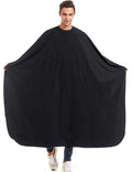 Nylon Barber Cape 64"x56" Waterproof Salon Large Hair Cutting Cape Haircut for Men with Adjustable Snap Closure Color