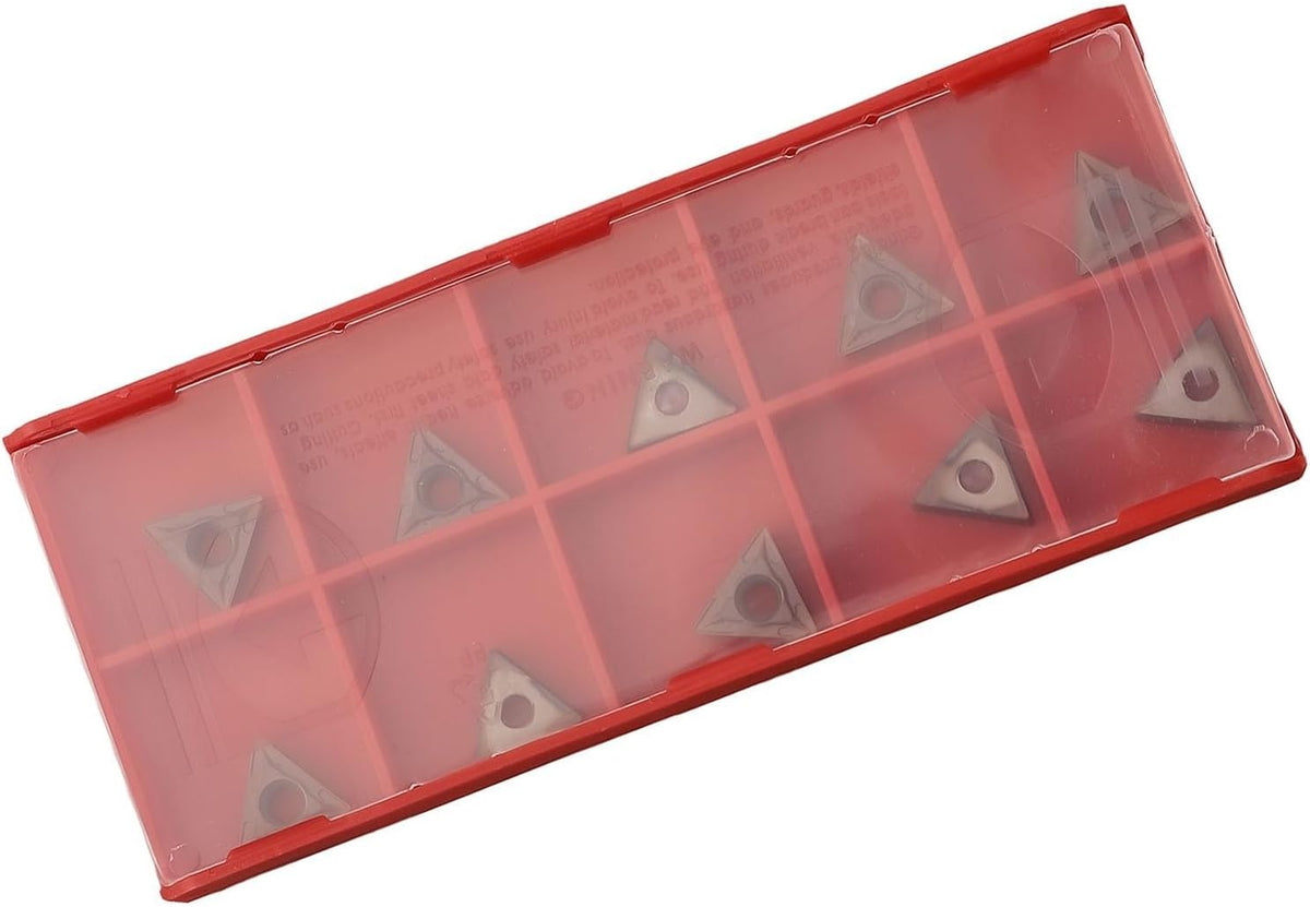 10Pcs TCMT110204 Carbide Turning Inserts for Stainless Steel