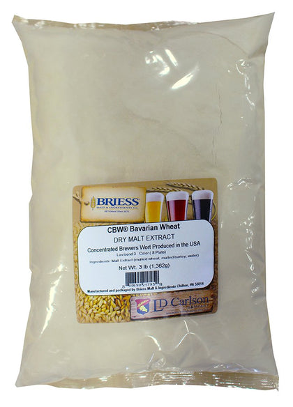 HOZQ8-897 Bries Dried Malt Extract, 3 lb. (Bavarian Wheat), Beige