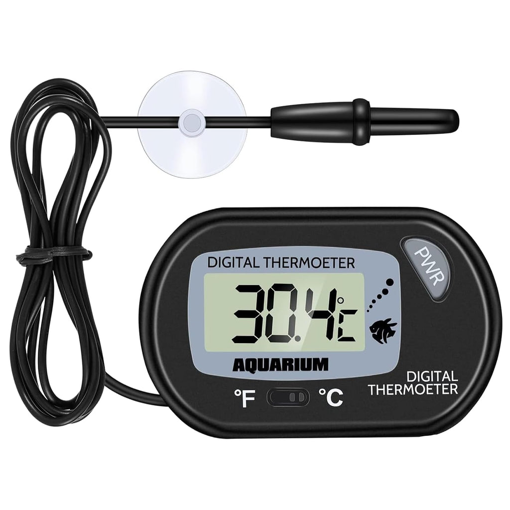 Petbank LCD Digital Aquarium Thermometer Fish Tank Water Terrarium Temperature