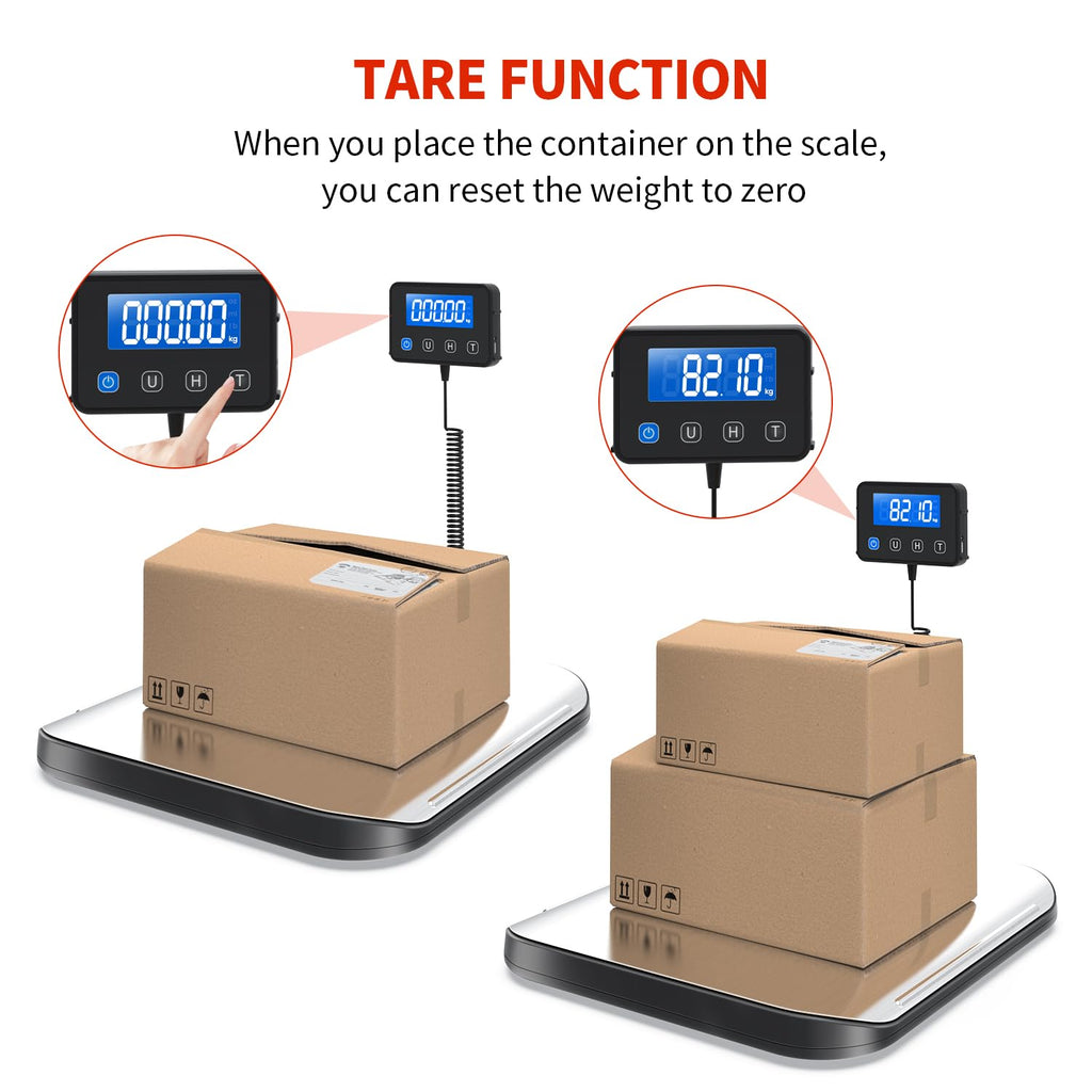 Shipping Scale, 440 LB Heavy Duty Postal Scale for Packages | Large Mailing Scale