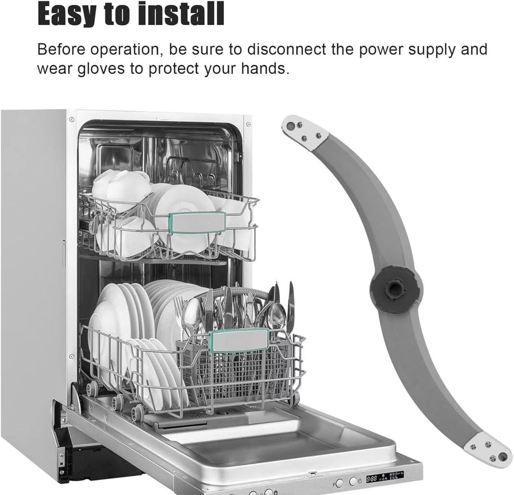 OEM Part Lower Spray Arm Compatible with GE GDF520PGD0BB Dishwasher - Lower Spray Arm Replacement for Dishwasher Water Distribution
