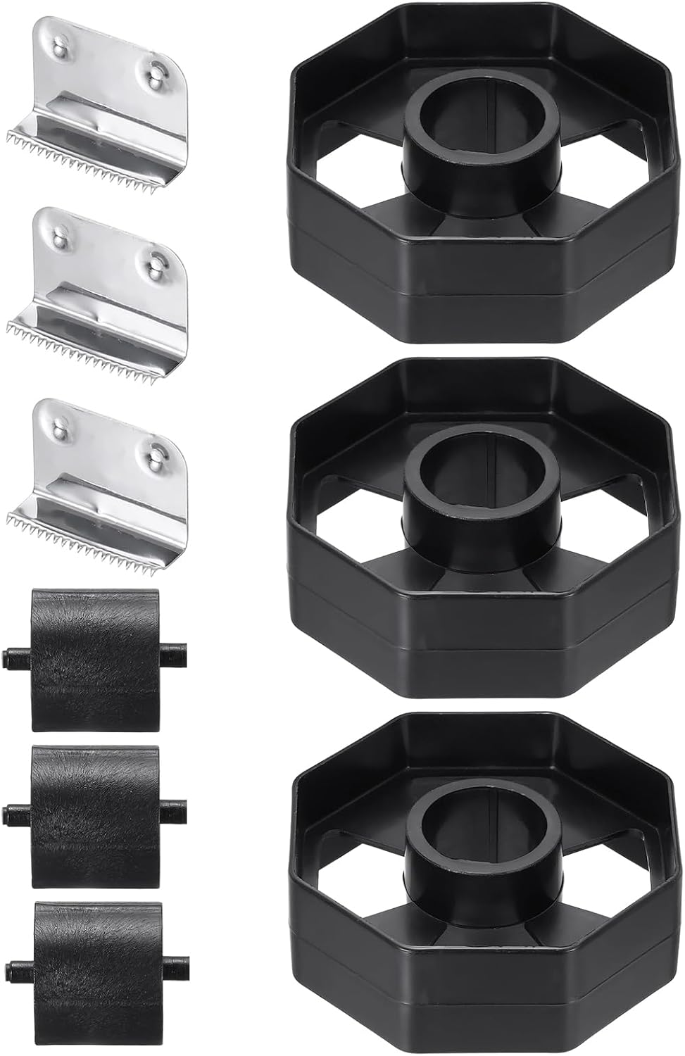 3Set Tape Dispenser Core and Blade Replacement Core Wheel and Blade