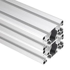 uxcell 2Pcs 450mm 4080 Aluminum Extrusion Profile, Anodized Linear Rail