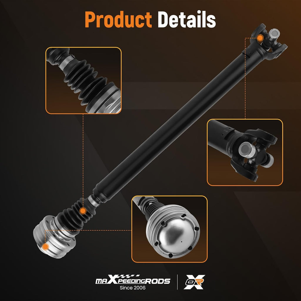 maXpeedingrods Front Drive Shaft Propshaft Driveshaft Assembly for Ford