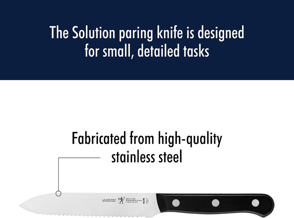 Solution 5-inch Serrated Utility Knife