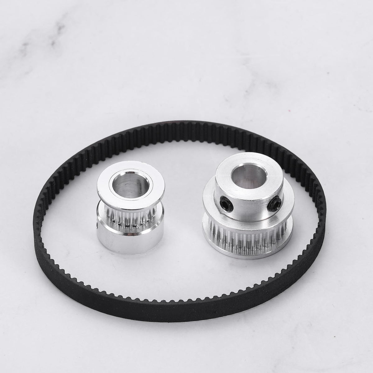 MECCANIXITY GT-2 Timing Belt 10mm Width 2mm Pitch Black 5pcs