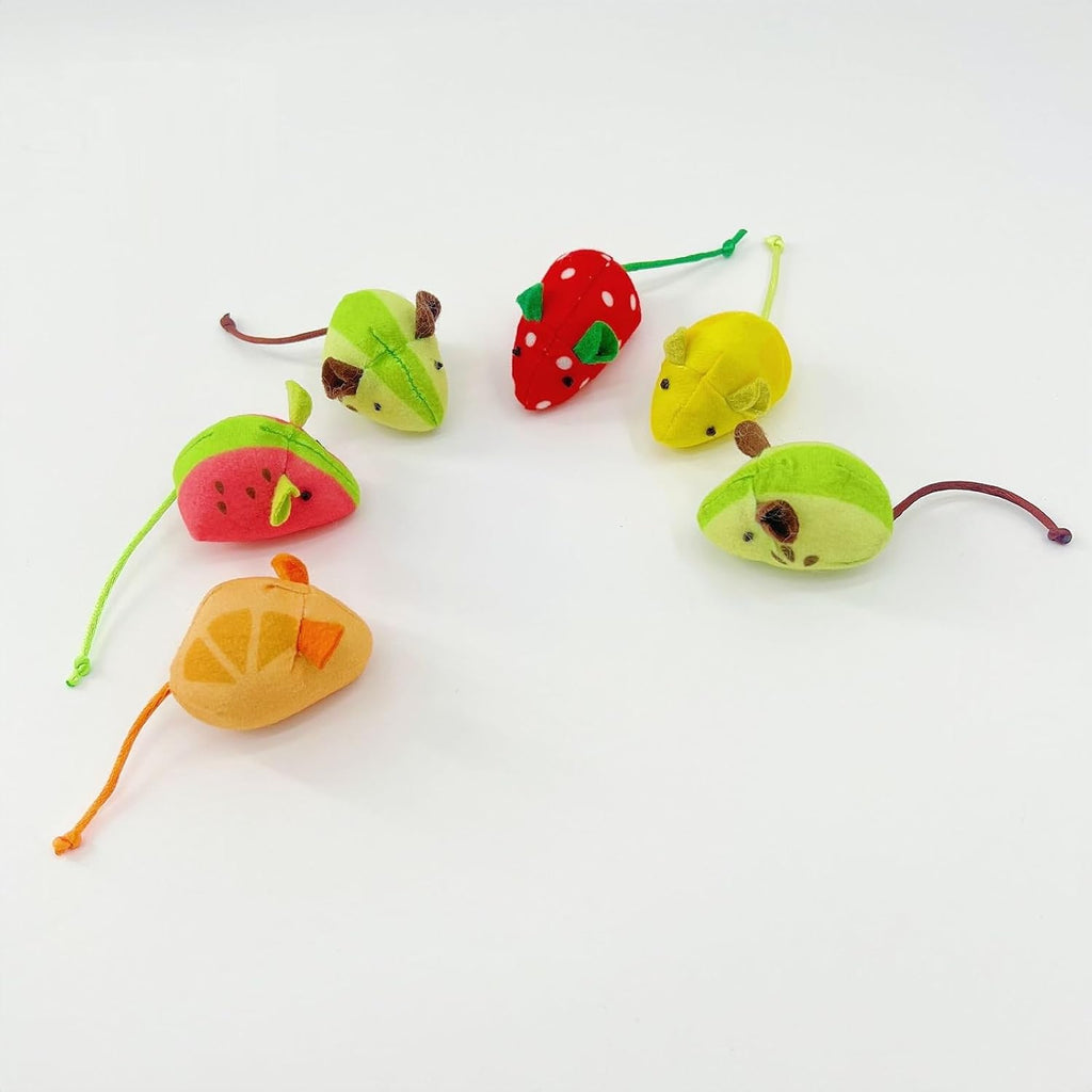 Catnip Cat Mice Toys Interactive Mouse Cat Toy for Indoor Adult Cats Kitten Kitty Baby Cat Chew Exercise Toy