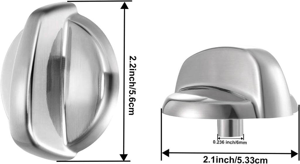 Gejoy 4 Packs WB03T10325 Burner Control Knobs Compatible with GE Stove