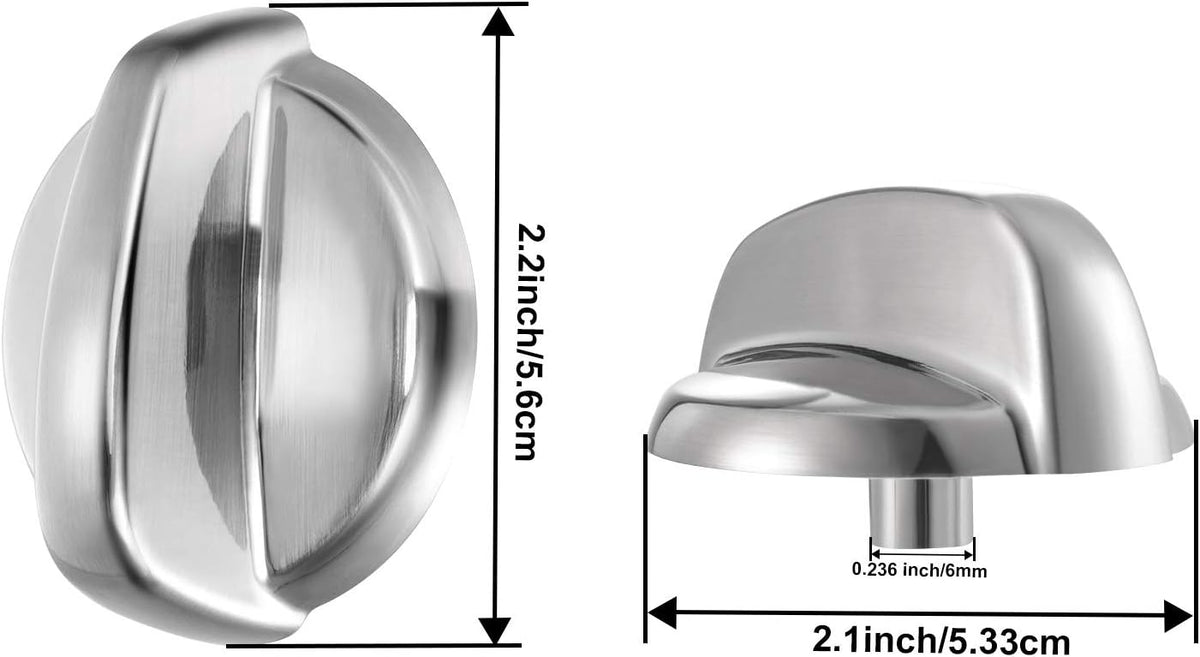 Gejoy 4 Packs WB03T10325 Burner Control Knobs Compatible with GE Stove