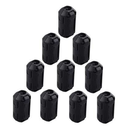 10PCS Noise Filter Cable Ring, Snap on Ferrite Ring Core Anti-Interference Bead Choke Ring Cord RFI EMI Noise