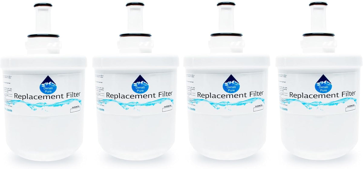 4-Pack Replacement for Samsung RF265ABBP Refrigerator Water Filter