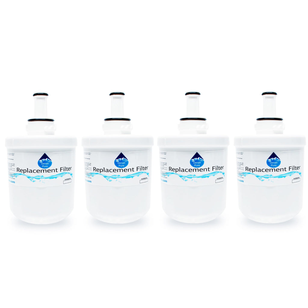 4-Pack Replacement for Samsung RS269LARS Refrigerator Water Filter