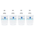4-Pack Replacement for Samsung RS269LARS Refrigerator Water Filter