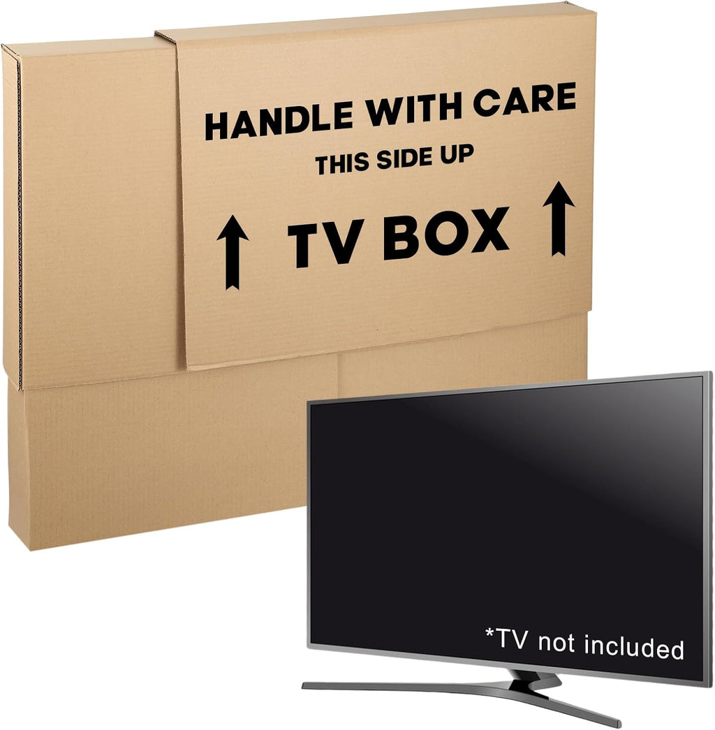 4 Sets 16 Pcs TV Moving Box Adjustable Up to 62" TV, Picture/Paint/Mirror Moving Boxes for Protecting Screen