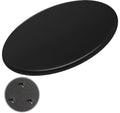 New Upgraded WB29K10009 WB29K10022 Range Surface Small Burner Cap Replacement for GE Gas Range/Stove/Oven/Cooktop,Shiny Black Surface,2.6 Inch Diameter (5K BTU)