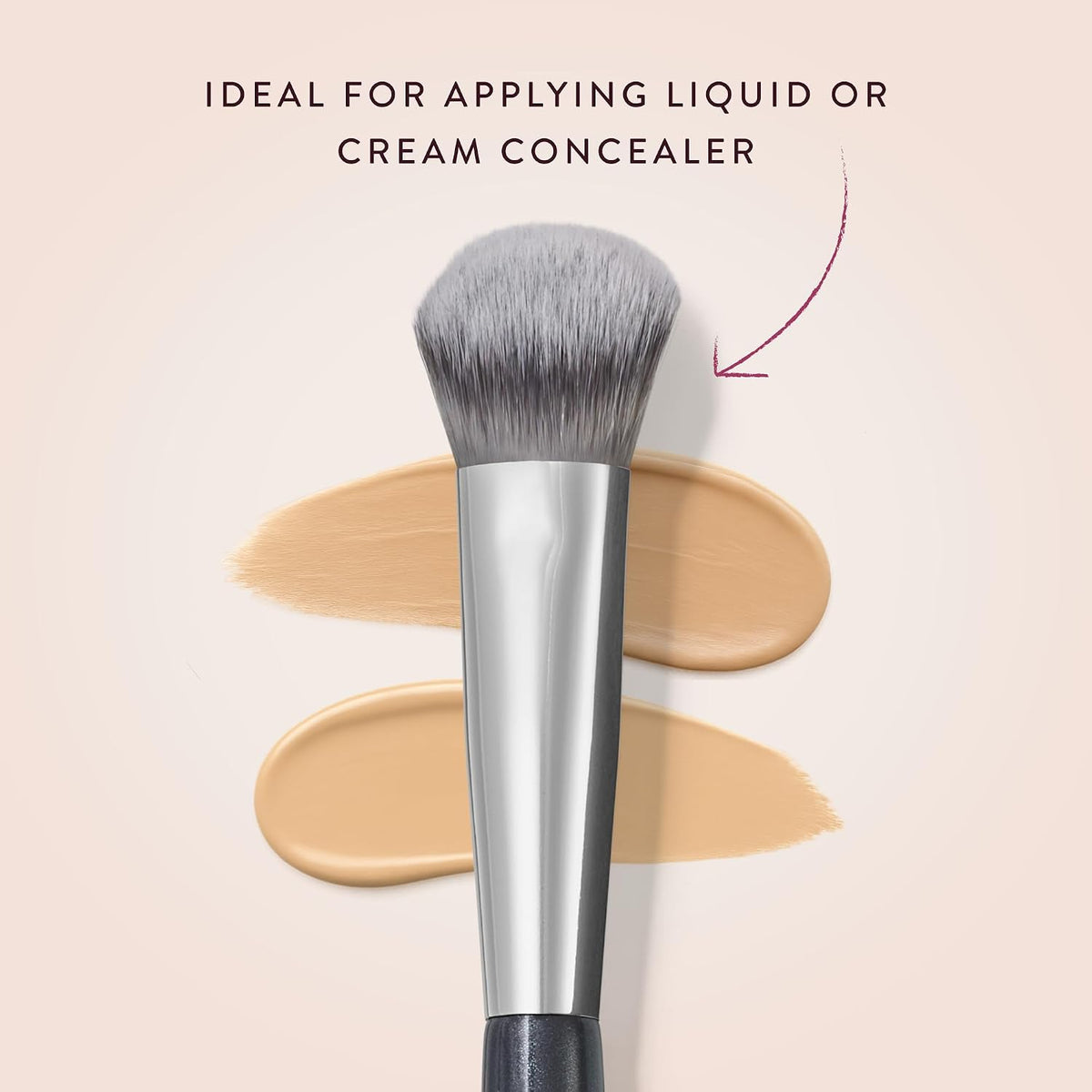 A506 Under Eye Concealer Brush, Angie Hot & Flashy