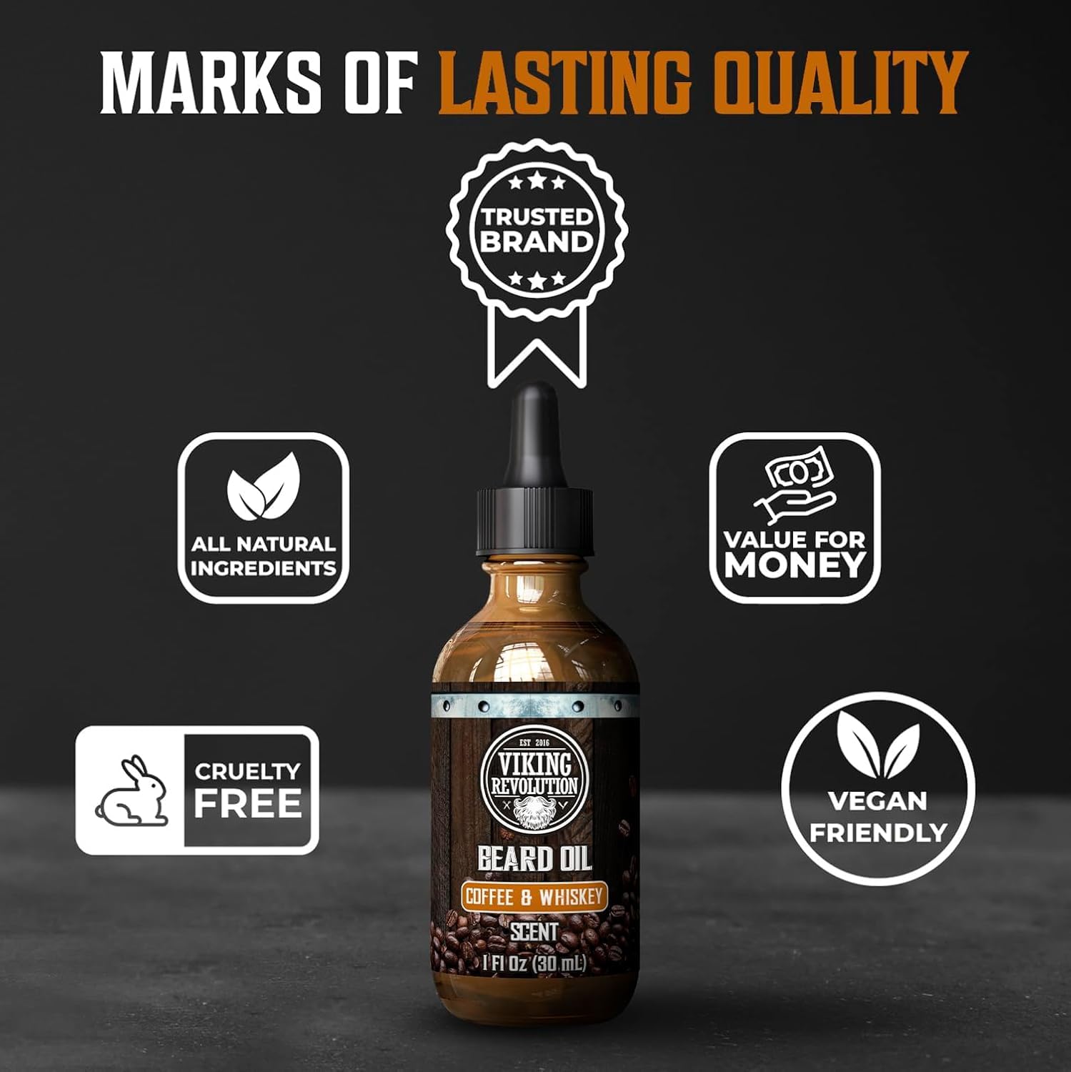 Ultimate Conditioner for Men's Beard Grooming - Softens, Smoothes and Soothes - Contains Beard Wash and Conditioner