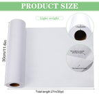 11.6"x30yd Lightweight Fusible Interfacing Fabric for Sewing Interfacing