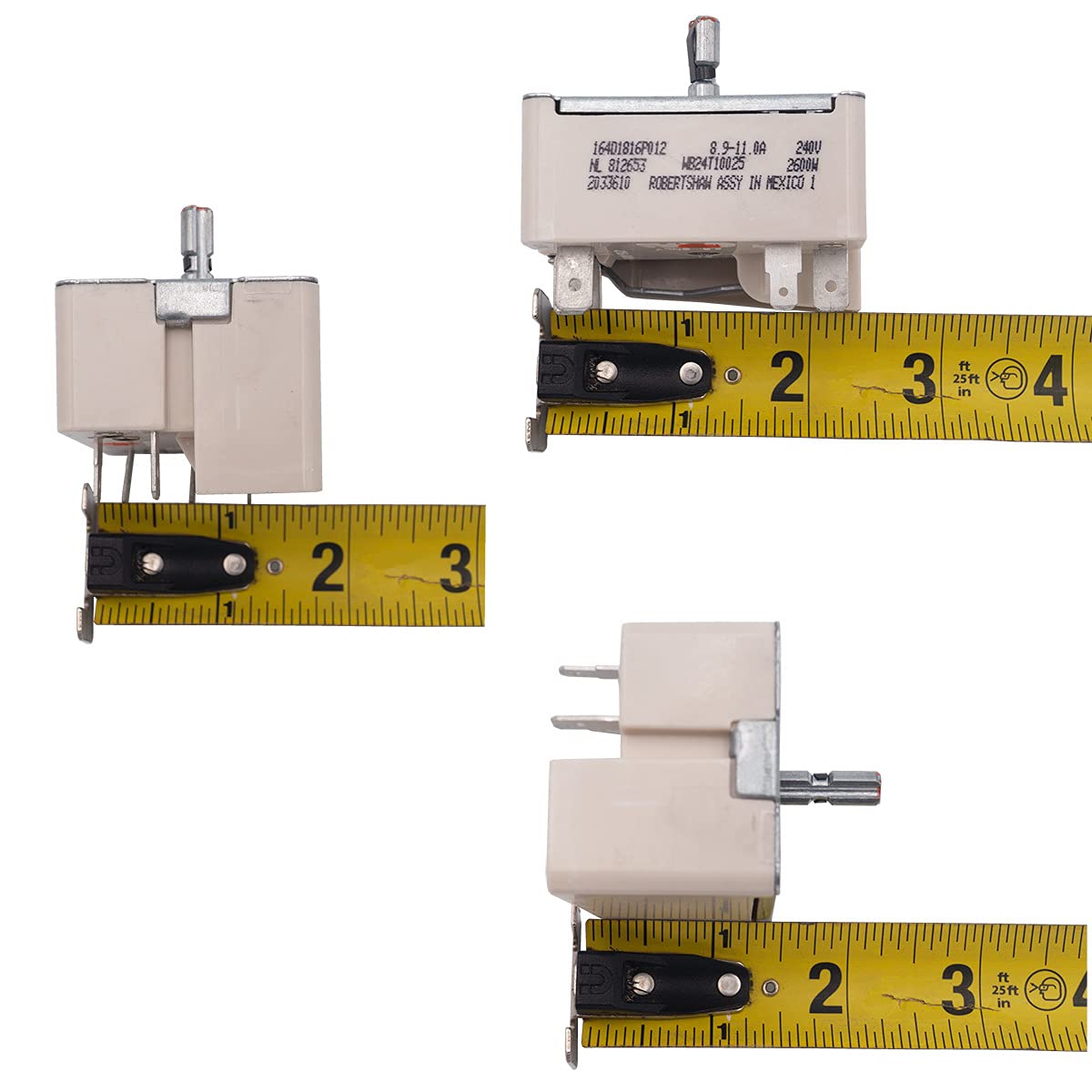 Supplying Demand WB24T10025 769692 Electric Range Infinite Control Switch Replacement