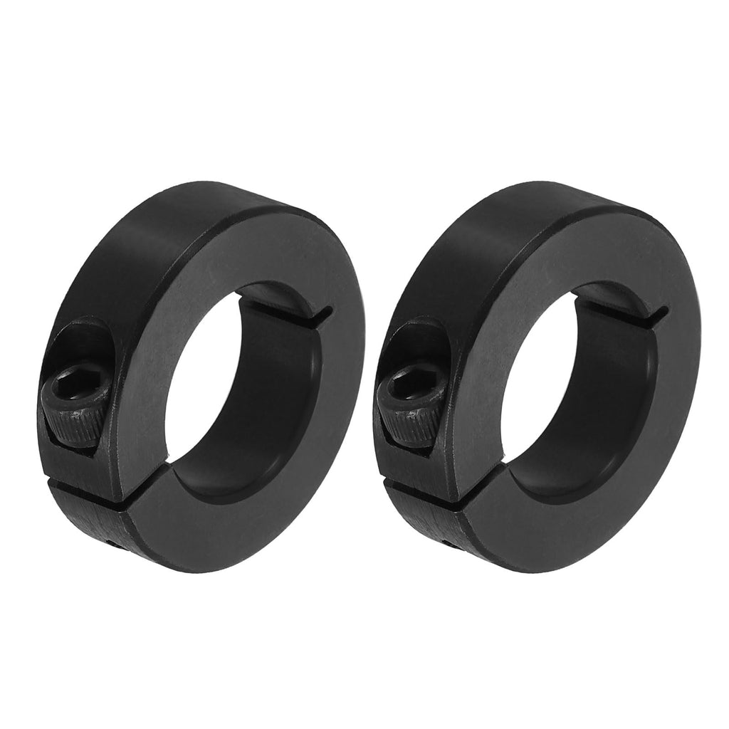 PATIKIL Single Split Shaft Collar 1" OD 1-3/4" Bore 2 Pcs