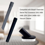 Vacuum Attachments Accessories Cleaning Kit Crevice Tool+Wand Plastic+Dust Brush Compatible for Bissell Cleanview