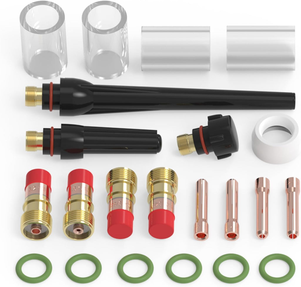 TOOLIOM 22-Piece TIG Torch Accessory Kit for WP-17/18/26