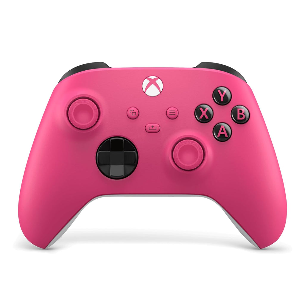 Xbox Wireless Gaming Controller | Deep Pink | Console, PC, & Cloud Devices | Textured Grip | Wireless, Bluetooth