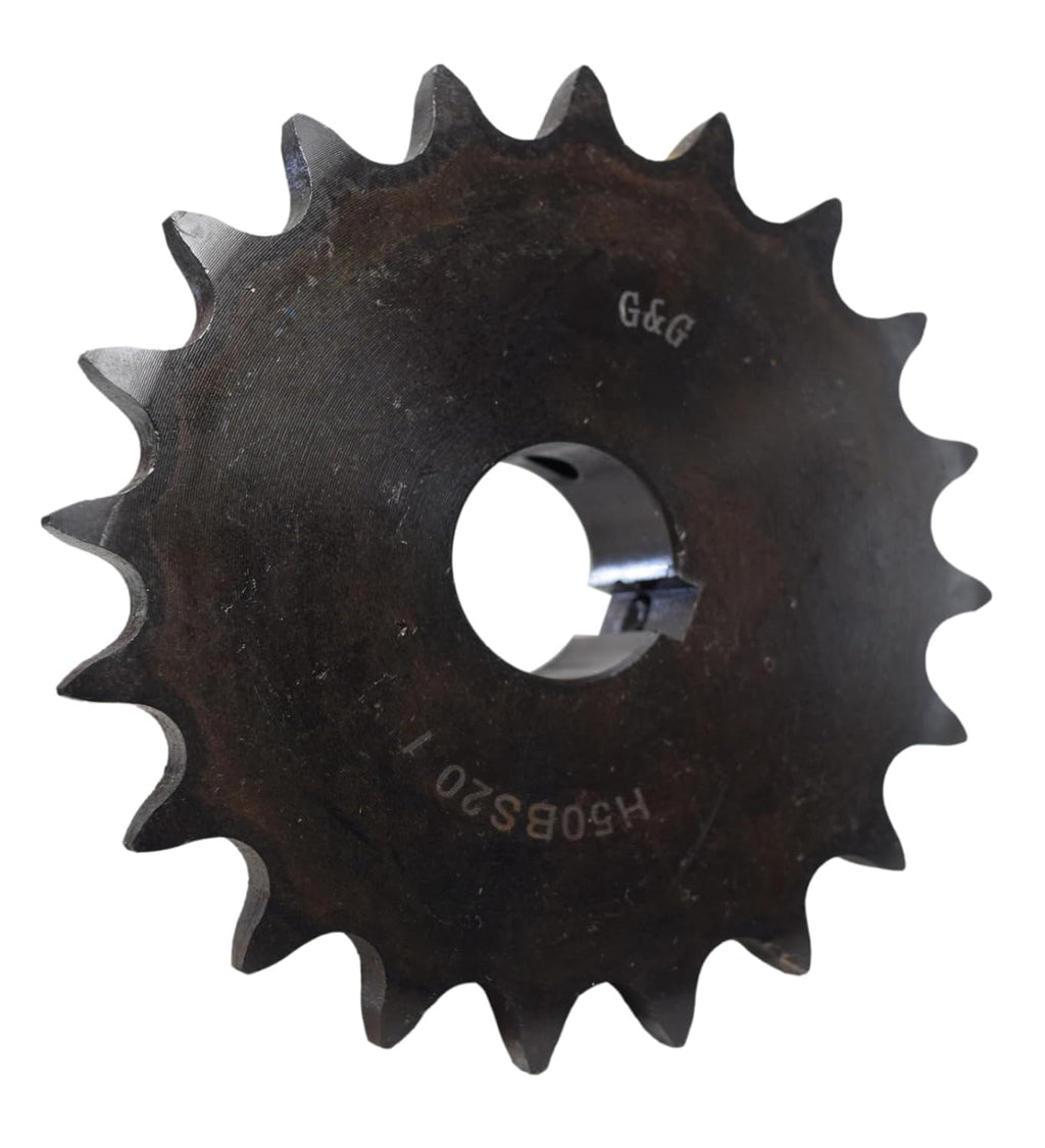 50 Roller Chain Sprocket 20 Teeth 1" Bore 50B20-1 50BS20H-1