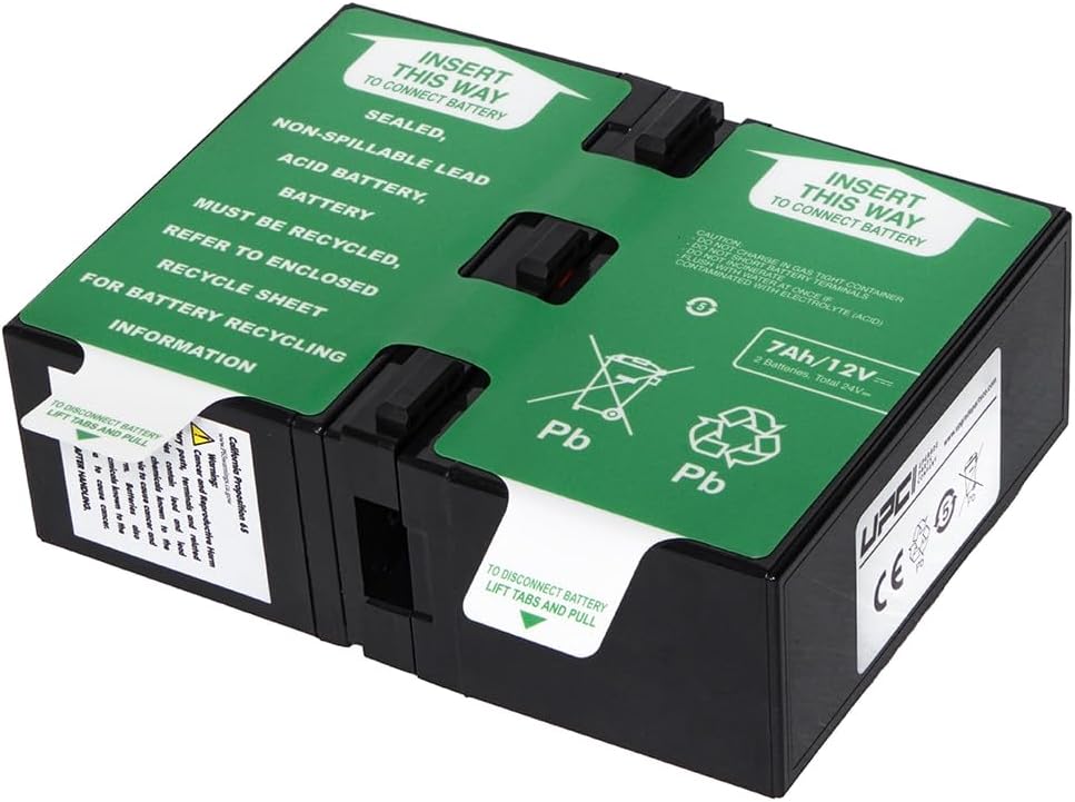APCRBC123-UPC Replacement Battery for APC UPS BN1080G, BX1300G by UPC