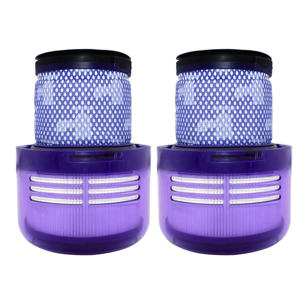 Chuancheng 2Pcs Post Hepa Filter for Dyson V10 Slim Fluffy /SV18 Robotic Vacuum Cleaner Replacement