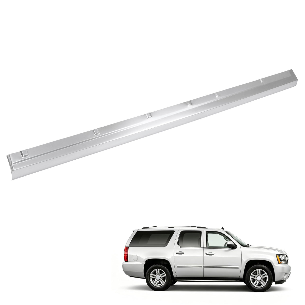 ALMULOO Right Outer Rocker Panel Compatible with 2007-2014 Suburban & Yukon